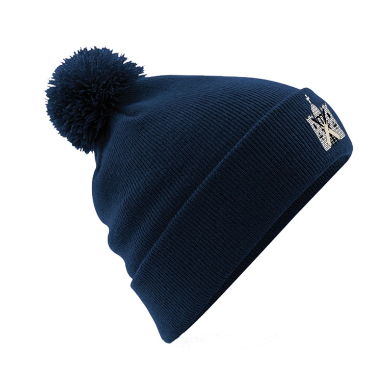 LIMERICK CC Original Pom Pom Beanie : Navy