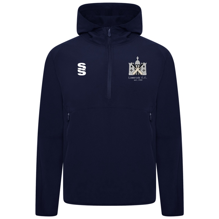 LIMERICK CC Dual Elite 1/4 Zip Hoody / Rain Jacket : Navy