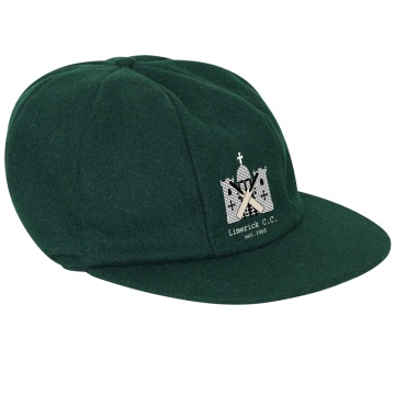 Baggy Cricket Cap - Bottle Green