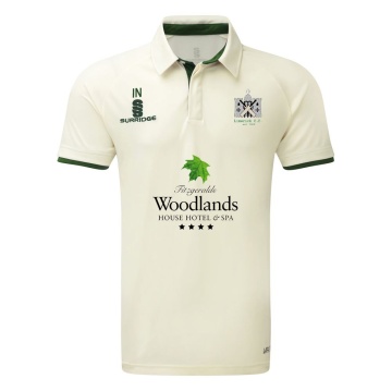 Limerick CC - Ergo Short Sleeve Green Trim Shirt
